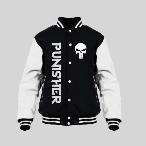 Punisher Baseball Jackets