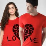 Two Piece Love & Heart T-Shirts