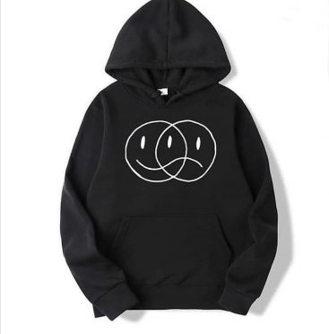 Happy and Sad (Mood Swings) Hoodies