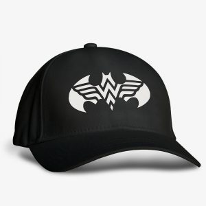 Custom Print Wonder Woman and Batman Caps