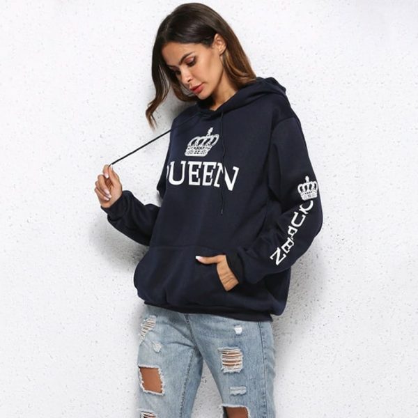 Crowned Queen Hoodies