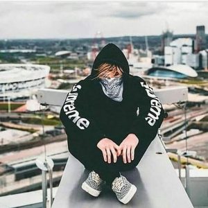 SUPREME Sleeve Print Hoodies