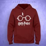 Harry Potter Logo Print Hoodies