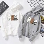 Best Friends Bear - Polar Bear and Panda Hoodies