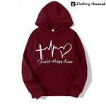 Lifeline - Faith Hope and Love Hoodies
