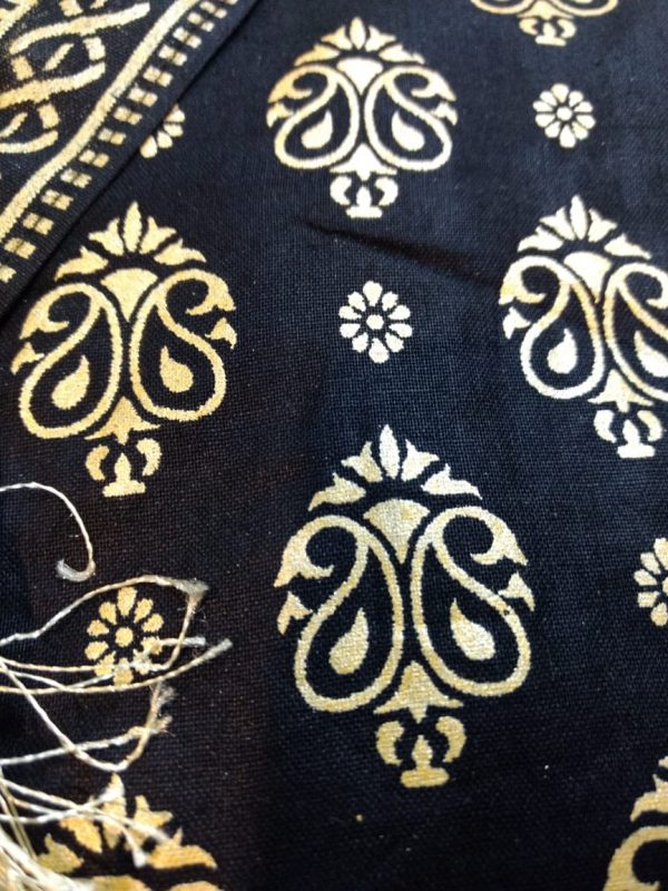 Black Traditional Lawn Kurti