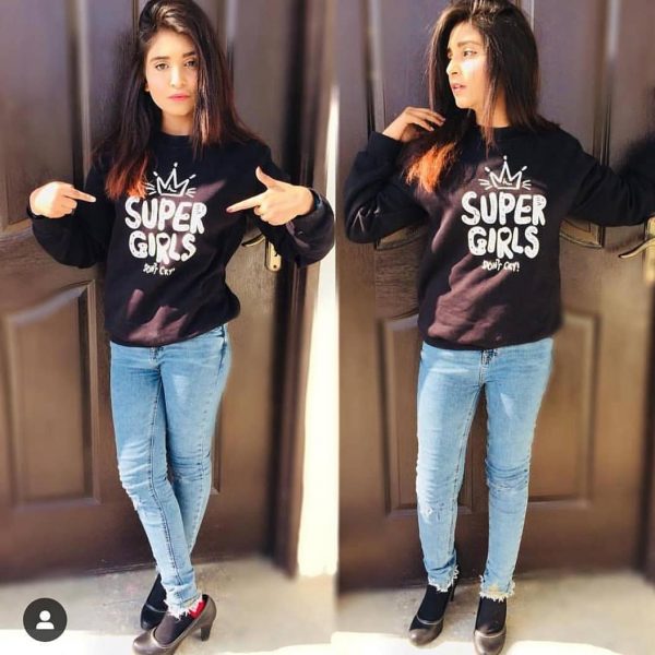 Crowned Super Girls Sweatshirts