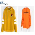 Hoodies Bundle (Roses and Petals with Striped Sleeves and expensive print)