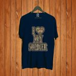 I Love My Soldier T-shirts