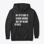 My heart is gold Hoodies