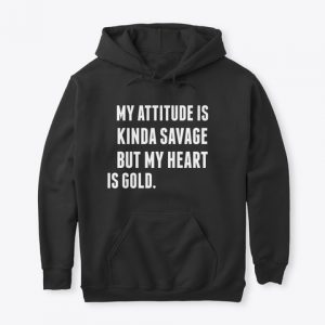 My heart is gold Hoodies