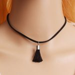 Ribbon Tassels Gothic Choker Necklaces