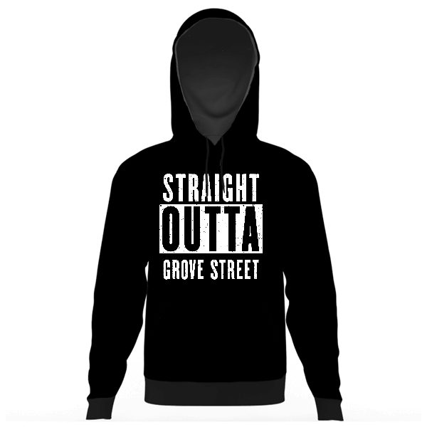 STRAIGHT OUTTA GROVE STREET Hoodies