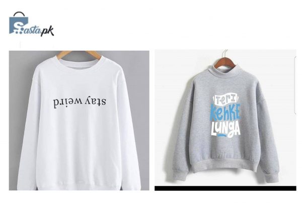 Sweatshirts Bundle (Stay Weird And Teri Kehke Lunga)