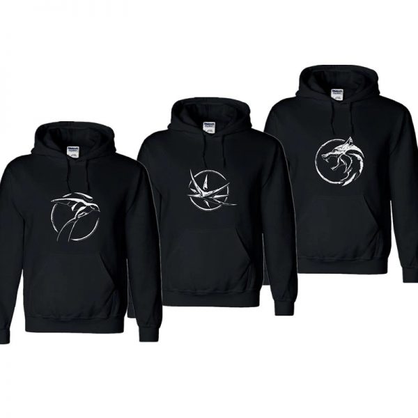 The Witcher Hoodies Bundle (Geralt Ciri and Yennefer)