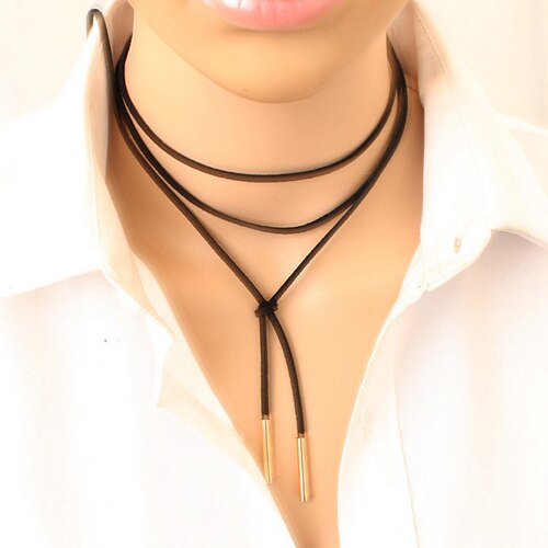 Velvet And Metal Lace Gothic Choker Necklaces