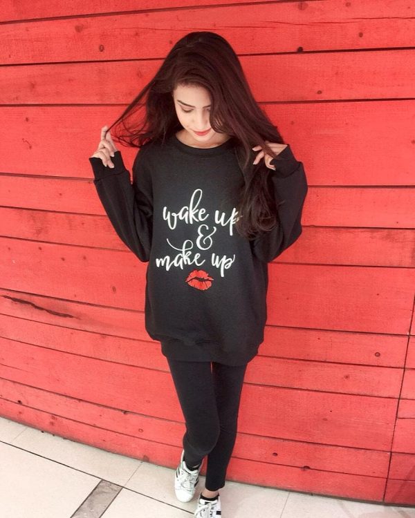 Wake Up and Make Up Sweatshirts