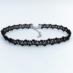 Wavy Velvet Band Gothic Choker Necklaces