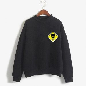 Alien Pocket Print Sweatshirts