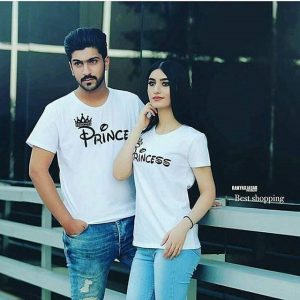 Disney Prince And Princess Couple T-Shirts