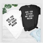 Are you Kitten Me Right Now T-Shirts