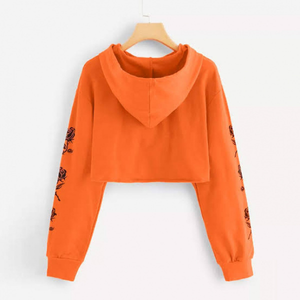 Cute but Callous Cropped Hoodies
