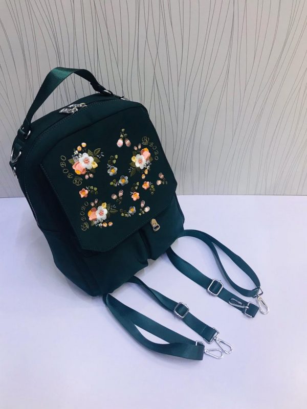 AAA Quality Embroidery Washable Backpack