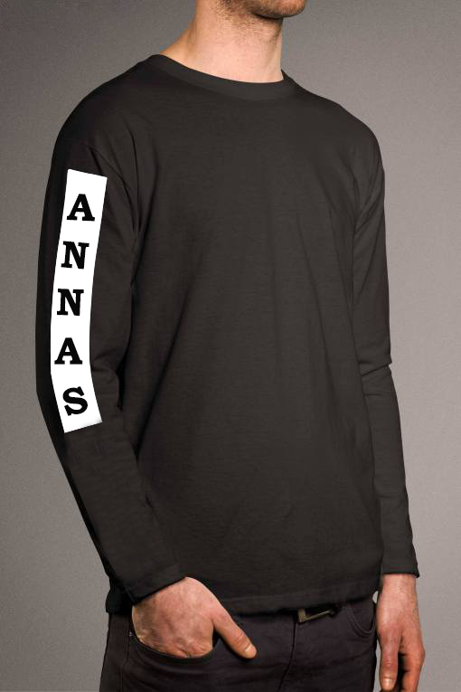 Custom Sleeve Name Print T-Shirts