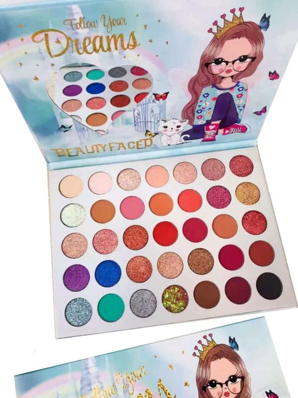 Follow Your Dreams Beauty Faced Eyeshadow Palette