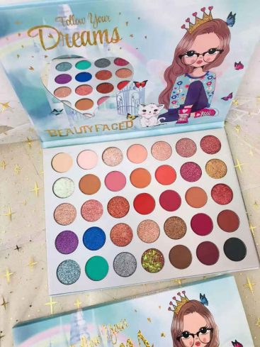 Follow Your Dreams Beauty Faced Eyeshadow Palette