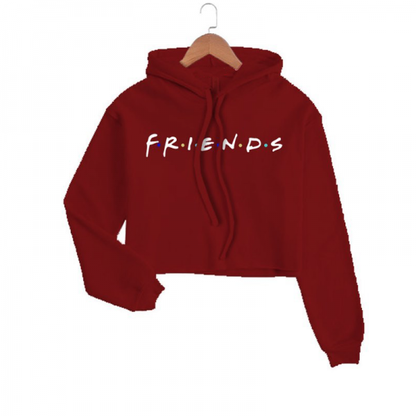 Friends Cropped Hoodies