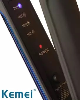 ELECTRONIC HAIR STRAIGHTENER, HAIR STRAIGHTNER, KEMEI, KEMEI HAIR STRAIGHTENER, KEMEI KM-531
