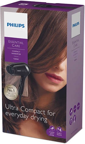 HAIR DRYER, PHILIPS, PHILIPS BHD001-00, PHILIPS ESSENTIAL CARE HAIR DRYER, PHILIPS HAIR DRYER