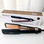 Professional Kemei Km-470 Professional Hair Straightener for women