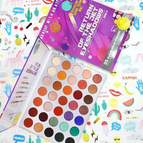 RUDE Return of the Jet Eyeshadows