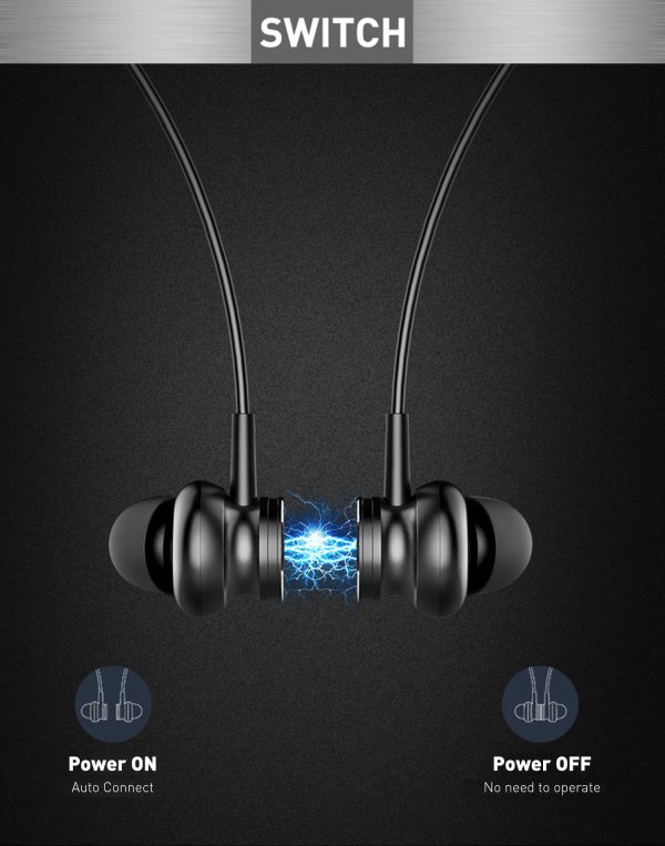 Ronin, Ronin Magnetic Wireless Earphone, Ronin Magnetic Wireless Earphone Online, Ronin Magnetic Wireless Earphone Online In Pakistan, Ronin Earphone