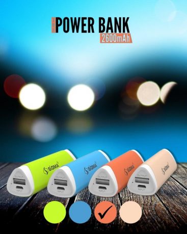 Power Bank, Sigma, Sigma Power Bank, Sigma Power Bank 2600 mah, Sigma Power Bank Online, Sigma Power Bank Online In Pakistan, Sigma Power Bank Online In Pakistan at lowest Rate