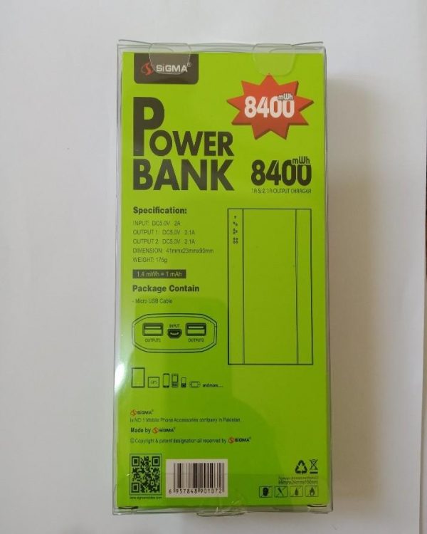 POWER BANK, SIGMA, SIGMA POWER BANK, SIGMA POWER BANK 5600 MWH, SIGMA POWER BANK ONLINE, SIGMA POWER BANK ONLINE IN PAKISTAN, SIGMA POWER BANK ONLINE IN PAKISTAN AT LOWEST RATE