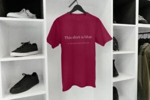 This Shirt is Blue - If You Run Fast Enough T-Shirts
