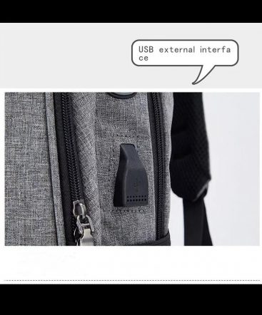 Unisex Anti-Theft Backpack With USB Charging And Password Lock