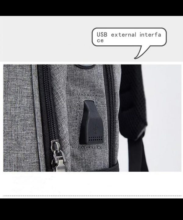 Unisex Anti-Theft Backpack With USB Charging And Password Lock