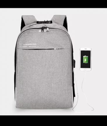 Unisex Anti-Theft Backpack With USB Charging And Password Lock