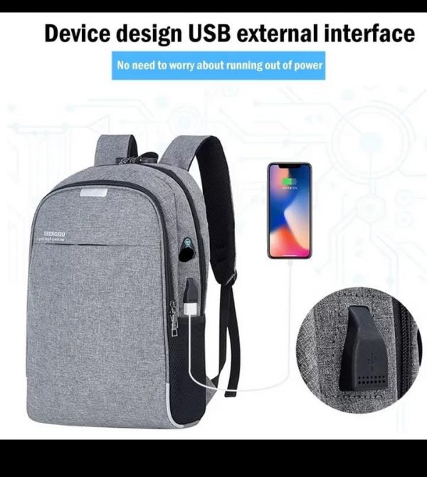 Unisex Anti-Theft Backpack With USB Charging And Password Lock