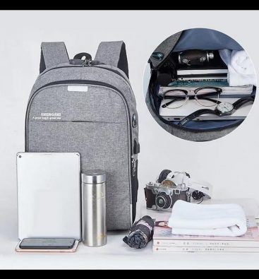 Unisex Anti-Theft Backpack With USB Charging And Password Lock