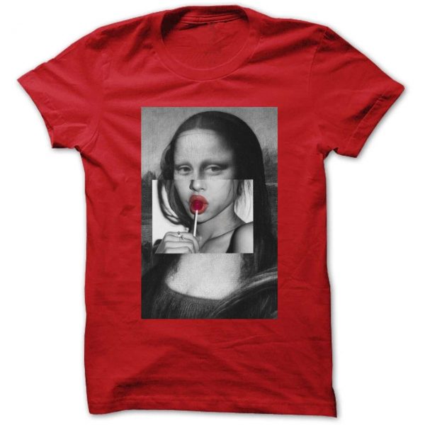 Naughty Mona Lisa T-shirts