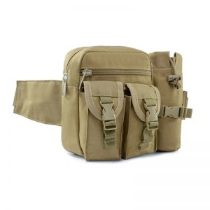 Tactical Waist Pack Pouch with Water Bottle Pocket Holder Waterproof