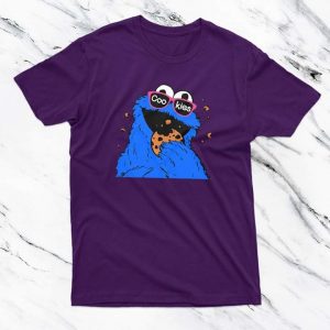 Cookie Monster, Cookie Monster Print T-shirt , PRINT TEE, T-SHIRTS, T-SHIRTS FOR MEN, T-SHIRTS FOR WOMEN, TEES , Online T-SHIRTS, Online T-SHIRTS in pakistan, Online T-SHIRTS in pakistan At the lowest Rate