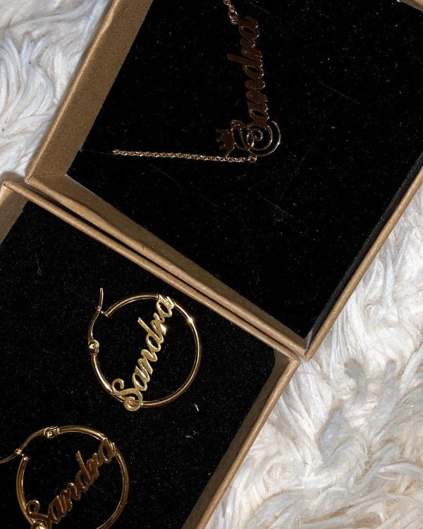 Custom Name Earrings