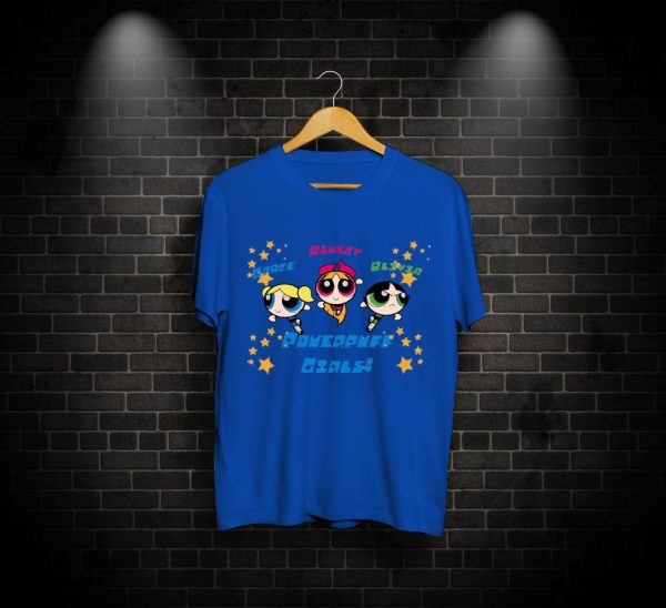 Powerpuff Girls, Powerpuff Girls Print T-shirt , PRINT TEE, T-SHIRTS, T-SHIRTS FOR MEN, T-SHIRTS FOR WOMEN, TEES , Online T-SHIRTS, Online T-SHIRTS in pakistan, Online T-SHIRTS in pakistan At the lowest Rate
