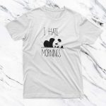 I Hate Mornings, I Hate Mornings Print T-shirt , PRINT TEE, T-SHIRTS, T-SHIRTS FOR MEN, T-SHIRTS FOR WOMEN, TEES , Online T-SHIRTS, Online T-SHIRTS in pakistan, Online T-SHIRTS in pakistan At the lowest Rate